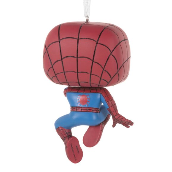 Hallmark Ornaments Funko Pop Spiderman Christmas Tree Ornament - Picture 2 of 11